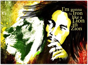 Poszterek 135x100 Bob Marley Lion in Zion