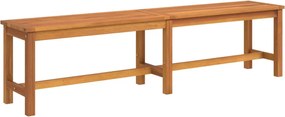 vidaXL tömör akácfa kerti pad 180 x 35 x 45 cm