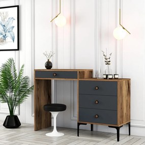 Lizbon 550 - Walnut, Anthracite