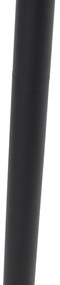 Kültéri állólámpa fekete 120 cm IP44 - Havana