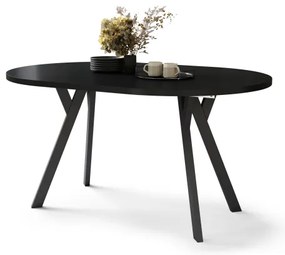 ARTUR kihúzható étkezőasztal fekete