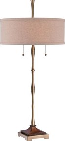 Quoizel HICKMAN QZS-CKHM1879T Asztali lámpa 2x60W/E27