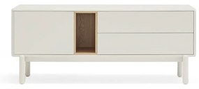 Fehér TV-állvány 140x56x40 cm Corvo – Teulat