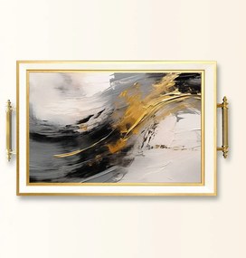 Üveg tálca, 38×24 cm – TPB9927