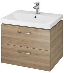 Cersanit - SET szekrény + mosdó, dió, LARA CITY 60, S801-143-DSM