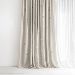Goldea dekor függöny luca - százszorszépek 280x150 cm