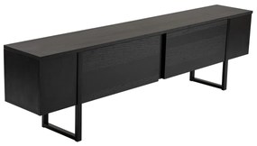 TV asztal Serenity Wood Fekete