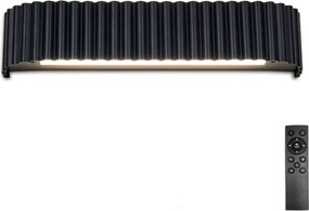 BRILAGI - fényerőszabályozható LED fali lámpa FALCON MODERN LED/14W/230V 40 cm fekete + távirányító