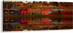 Kép - A nyári úszások helyszíne (120x50 cm)