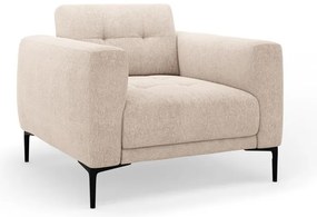 Világosbarna fotel Bemy – Micadoni