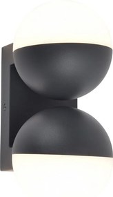 LUTEC 5138003118 LOOMA Modern Kültéri Fali Lámpa Szürke LED IP44