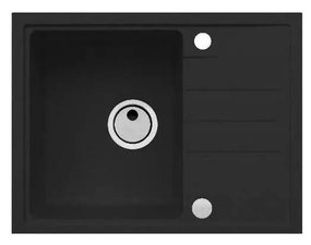 ALVEUS 1149080 - Mosogató INTERMEZZO 62x48 cm gránit/fekete