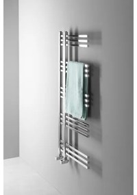 Sapho - Fürdőszobai radiátor MAGDALENA 408W/230V 50x120 cm fényes króm