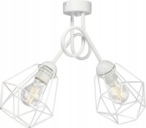 Mennyezeti lámpa Edison Diamond fehér lógó csillár mennyezeti loft lámpa