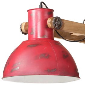 kopott piros fali lámpa 25 W 85x28x109 cm E27