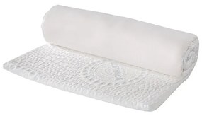 Bedora Ice Touch Fedőmatrac 160x200 cm, puha, memóriahabos, 4 cm, levehető, antiallergén huzattal