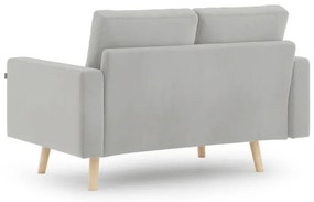 Világosszürke 2 személyes kanapé MANDI