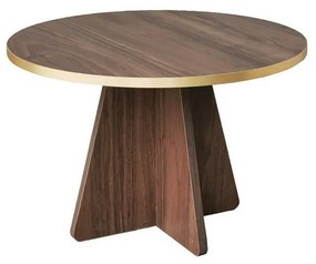 Mushroom Gold and Walnut konferenciaasztal