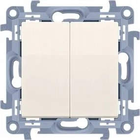 Dupla gyertyatartó kapcsoló háttérvilágítással CW5BL.01 Kontakt Simon 10