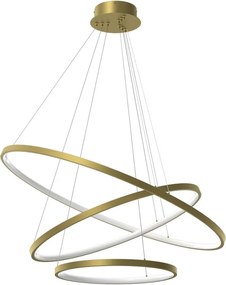 MILAGRO ML1547 HOOP Modern Led Függesztett Lámpa Arany LED IP20