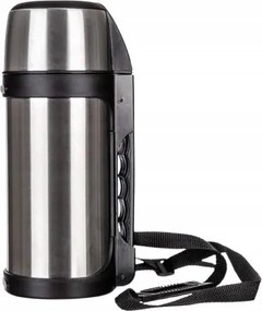 Utazó Italtermosz 1,5L-es túra bögrével piknik kiránduláshoz