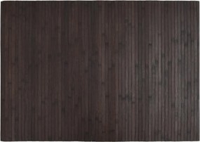 vidaXL négyszögletű sötétbarna bambusz szőnyeg 70 x 100 cm