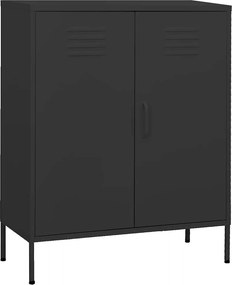 vidaXL antracitszürke acél tárolószekrény 80 x 35 x 101,5 cm