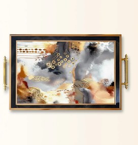 Üveg tálca, 38×24 cm – TPA9851