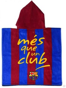 FC Barcelona strand törölköző poncsó 50x100 cm