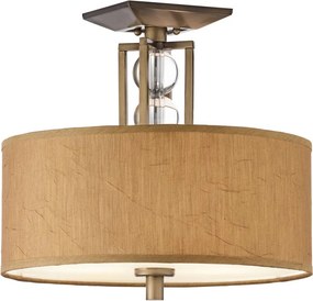 ELSTEAD KL-CELESTIAL-SF CELESTIA Kristály Mennyezeti Lámpa Antik Bronz, Bézs E27 IP20