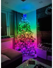Színes LED világítás karácsonyfához Twinkly 32m RGB 400LED