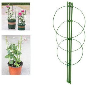 Kör alakú növénytámasz cserepes növényekhez - VERK 01894 - 3 kör