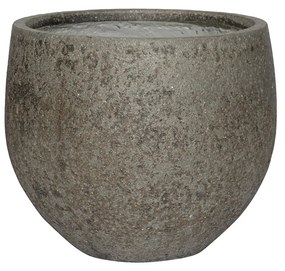 Pottery Pots Mini Orb virágcserép, szürke diorit, többféle méretben – fazekas cserepek méret: XL - ⌀ 40, óra. 34 cm