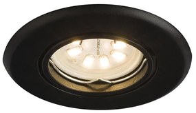 Shilo 3329 - Beépíthető lámpa TOKIO 1xGU10/15W/230V fekete