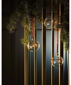 Üveg kézzel fújt karácsonyfadísz ø 8 cm Annual Christmas Bauble – Holmegaard