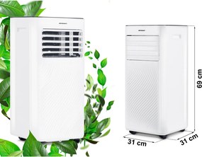 Hordozható klímaberendezés BD-582, 2600 W | Berdsen