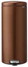 Bronzszínű acél pedálos szemetes 30 l NewIcon – Brabantia