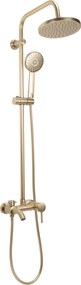 Rea Luis, zuhanygarnitúra kádcsapteleppel, arany matt, REA-P7051