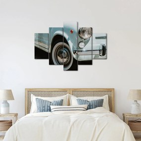 Kép - Fiat retro autó (150x105 cm)