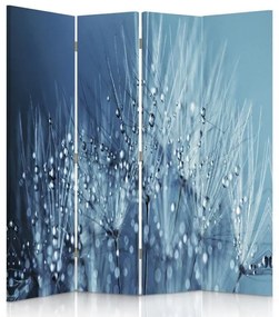 Gario Paraván Kék Blowfish Méret: 145 x 170 cm, Kivitelezés: Klasszikus paraván