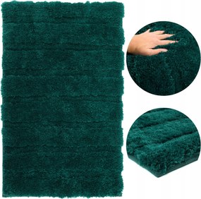Fürdőszobaszőnyeg 50x80cm Puha Bolyhos Shaggy Csúszásgátló Mosható