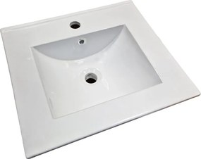 Lava beépíthető mosdó 52 x 46 cm