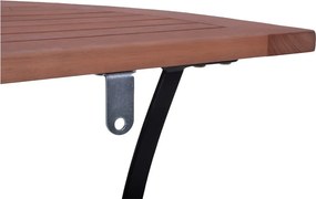 Eukaliptusz kerti tárolóasztal 54x85 cm Wien – Garden Pleasure