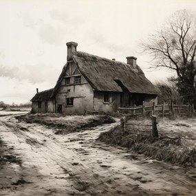 Poszter 80x80cm Elvarázsolt az időben