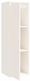 2 db fehér tömör fenyőfa faliszekrény 30 x 30 x 100 cm