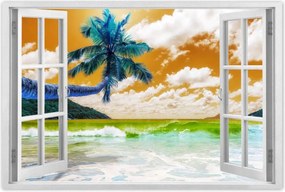 Poszterek 120x80 Trópusok Tájkép Pálma