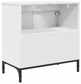 Fürdőszobai mosdószekrény Fehér 60.5 x 33.5 x 61 cm Faanyag