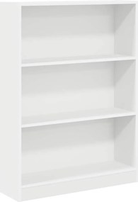 vidaXL fehér szerelt fa könyvespolc 80 x 24 x 109 cm