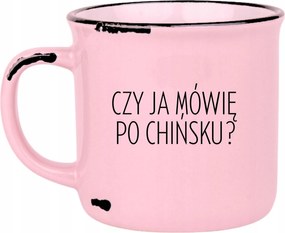 Rózsaszín Retro Bögre Vicces Ajándék Anyák Napjára, Vagy Én Beszélek Kínaiul?