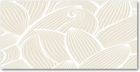 Fotó kép edzett üveg levelek minta 140x70